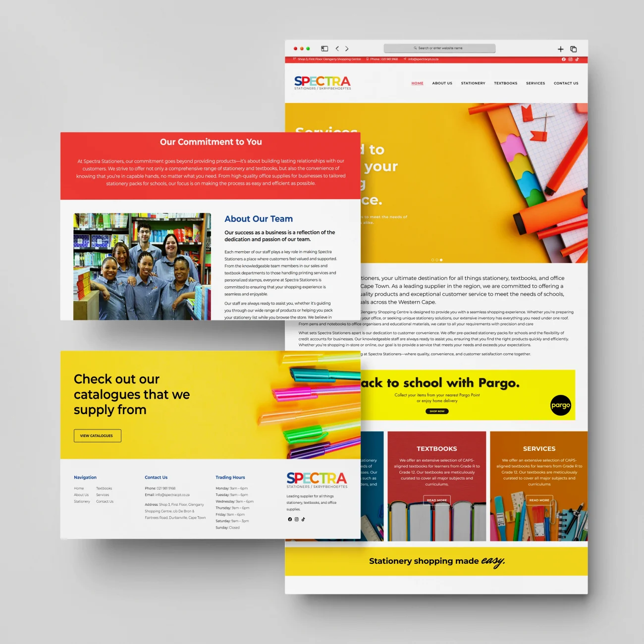 Wildly Kreativ Website Design - Stationary Store Website